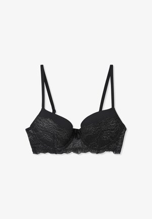 Terranova IN LUCCICANTE - Reggiseno push-up - nero