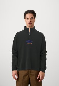 Rip Curl QUEST ZIP CREW UNISEX - Sweatshirt - black