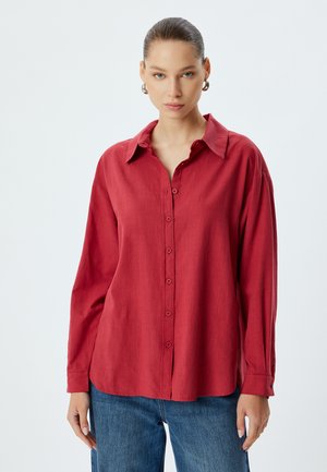 Koton LONG SLEEVE - Overhemdblouse - red