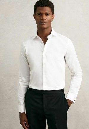 REGULAR FIT-REMOTE DOUBLE CUFF - Košeľa - white