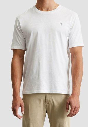 Marc O'Polo, PACK OF 2 - T-Shirt basic - dunkelgrün weiß