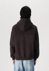 Abercrombie & Fitch Micro-Logo Popover Hoodie - Sweatshirt - after dark