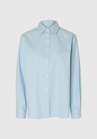 Button-down blouse - cashmere blue