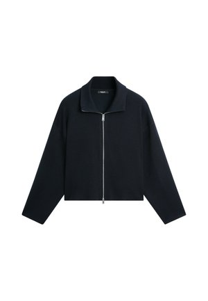 Massimo Dutti, Vest - mottled dark blue