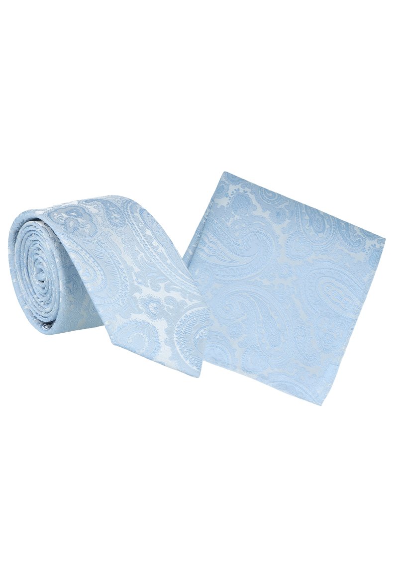 WILLEN SET PASTELL PAISLEY - Pocket square - blau