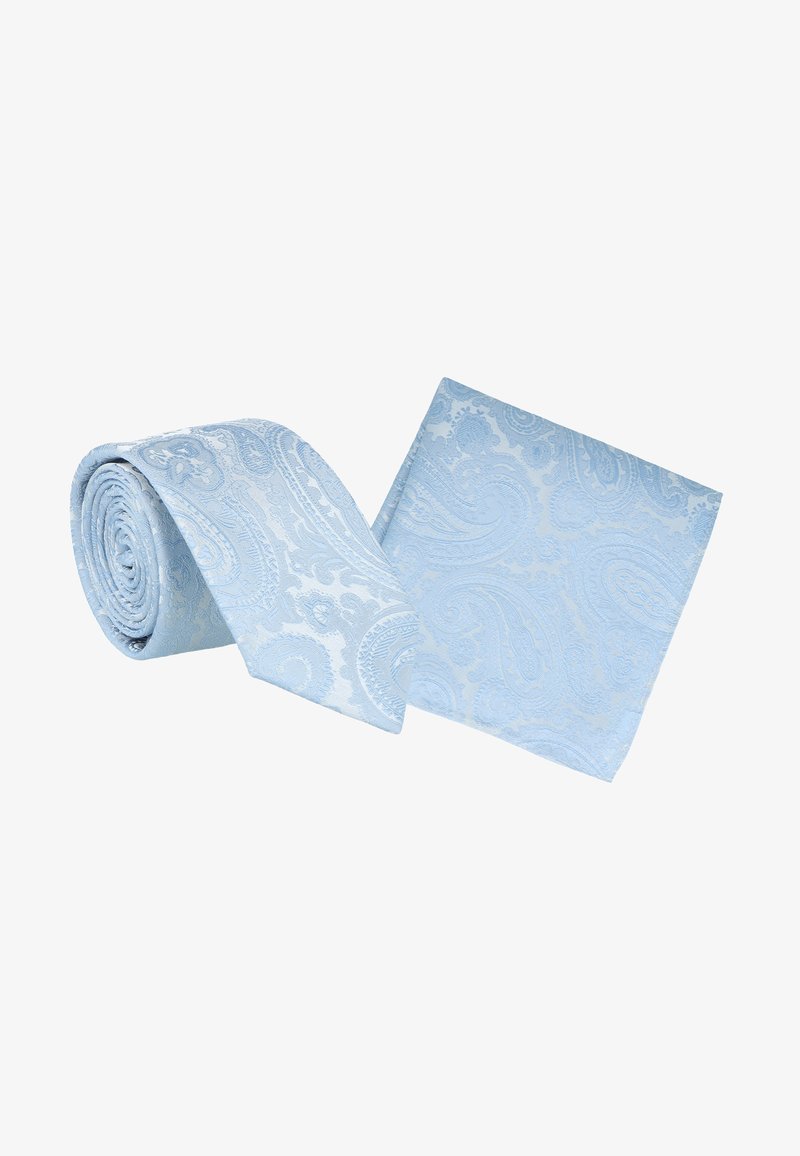 WILLEN SET PASTELL PAISLEY - Pocket square - blau