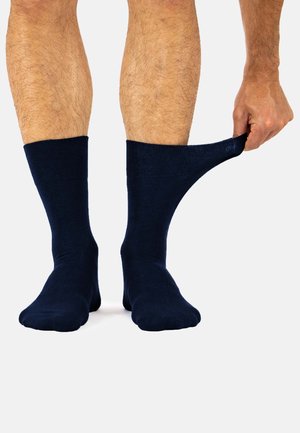 OCCULTO, 10 PACK 100% BAUMWOLLE BUSINESS - Socken - navy