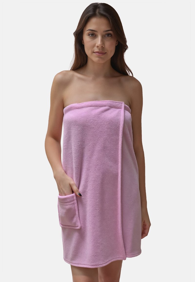 Vivisence SET - Badjas - pink