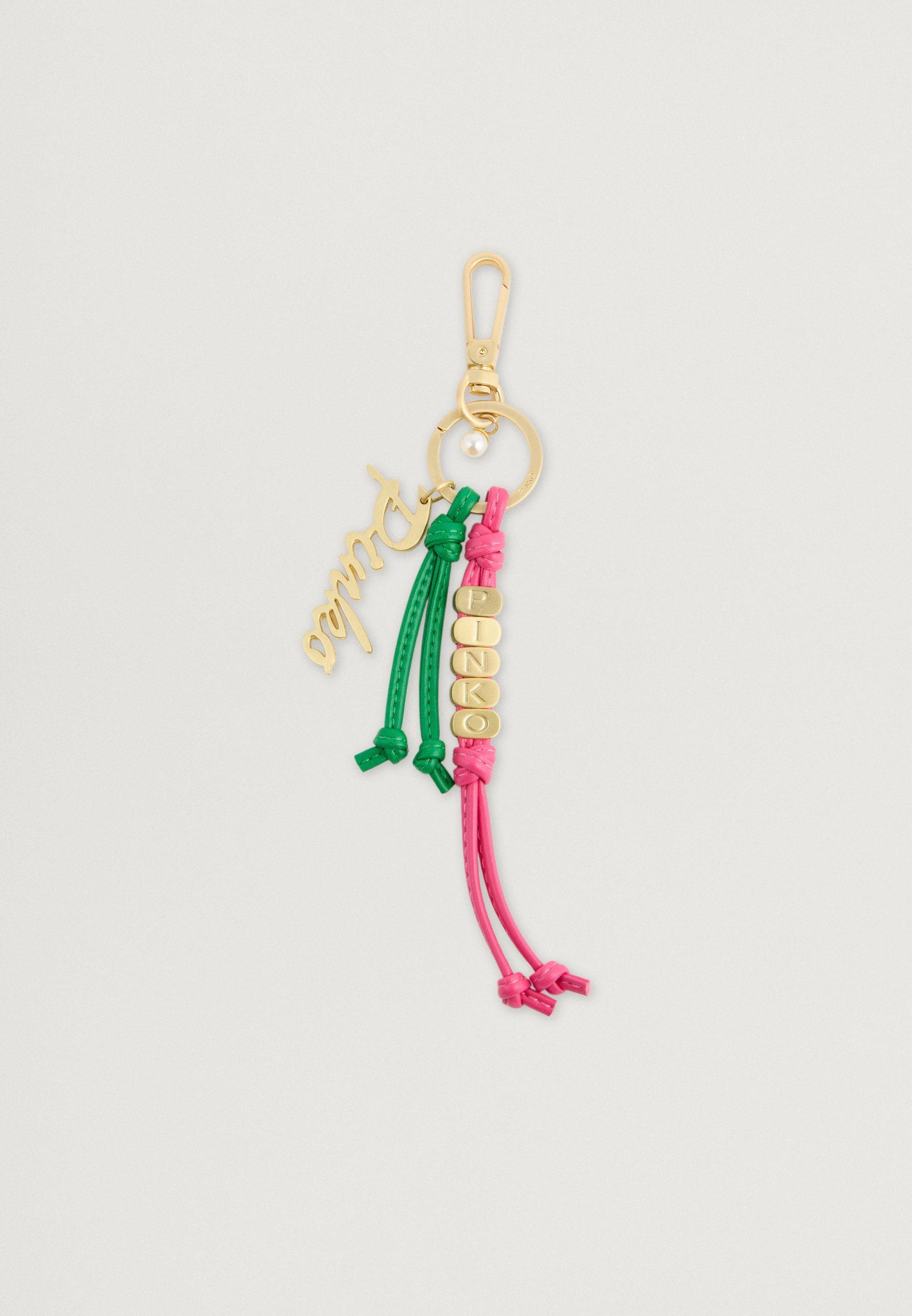 Pinko LETTERING Portachiavi pink/gold-coloured/fuxia