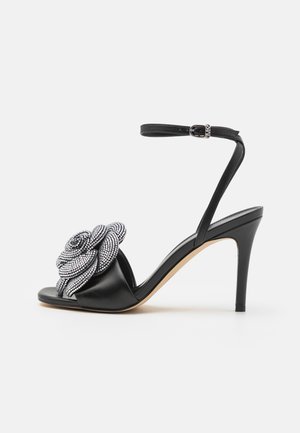 ELODIE - Sandále na vysokom opätku - black