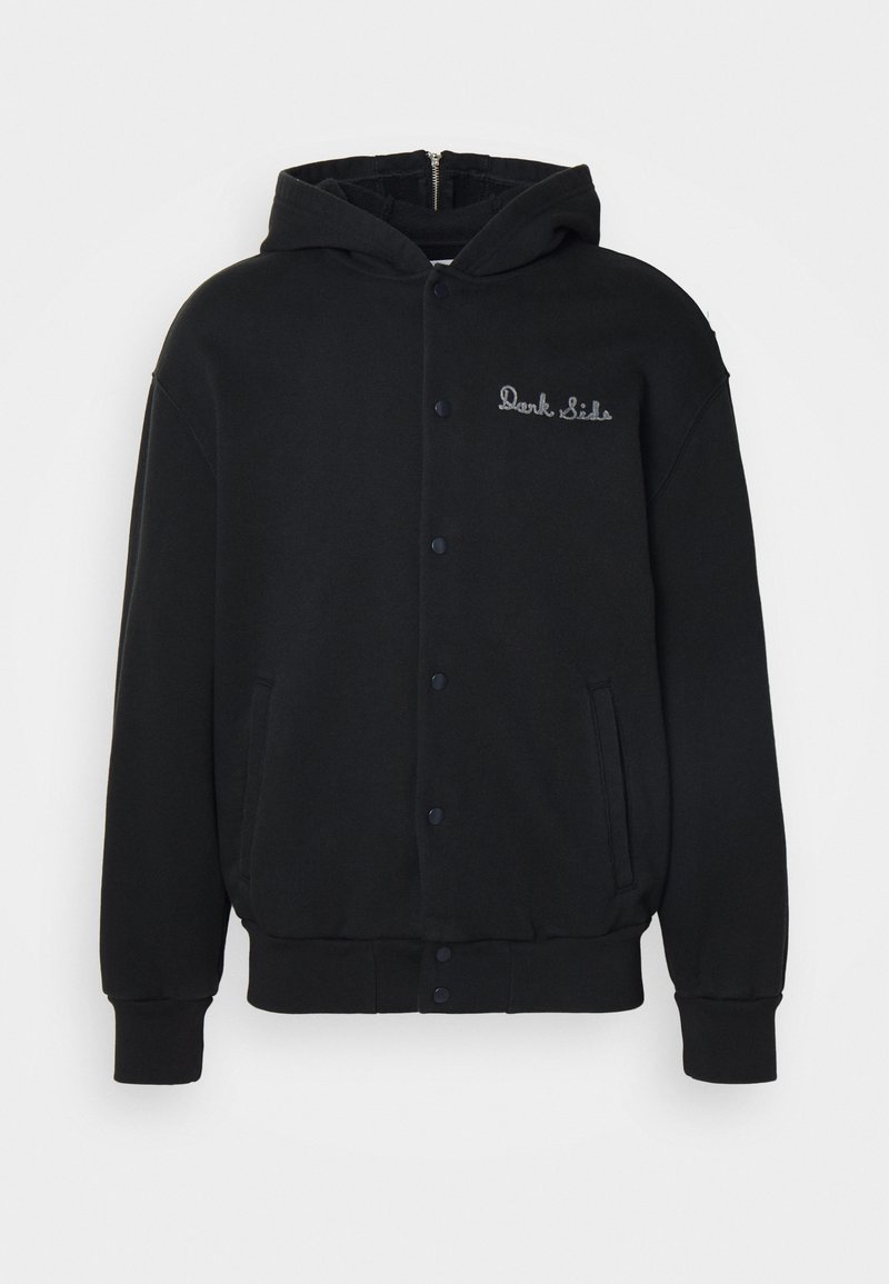 Cagoule Double Couche Unisexe Noir - Coupe-vent, Chaude, Idéale Sport Outdoor Et Style Streetwear