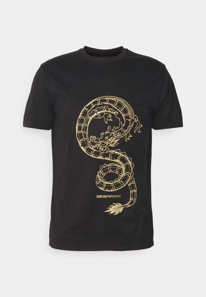 Emporio Armani T-shirt print zwart Emporio Armani T-shirt print zwart
