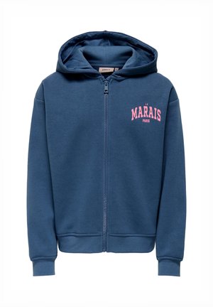 ONLY GIRLS, ONLY GIRLS JACKE MARISA PULLOVER - Sweatjacke - blau