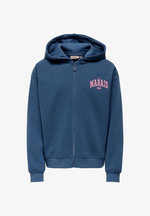 ONLY GIRLS, ONLY GIRLS JACKE MARISA PULLOVER - Sweatjacke - blau