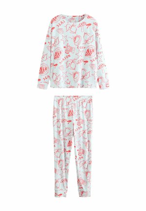 REGULAR FIT - LONG SLEEVE SET - Yöasusetti - blue cosy season