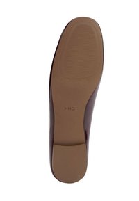 Mango Balerinke s paščkom - bordeaux