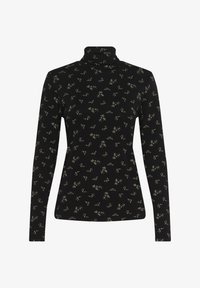 Unselected, black disty print