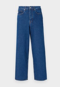 SLHWIDE - Loose-jeans - medium blue denim