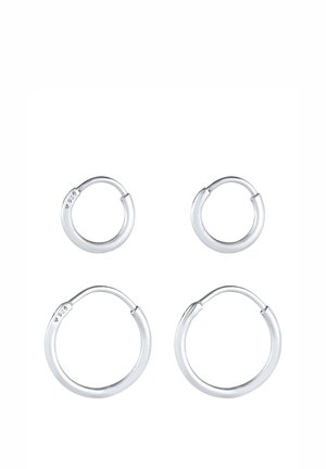 HOOP BASIC FILIGREE SET - Earrings - silberfarben
