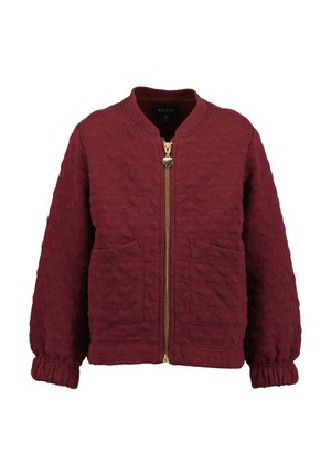Felpa con zip - lila