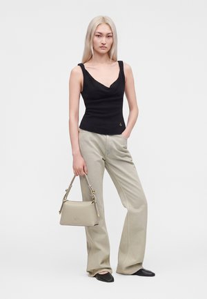 Armani Exchange, SHOULDER BAG - Kabelka - beige