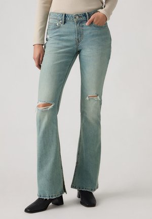 LOW SLIM BOOT - Vaqueros bootcut - tinted memories