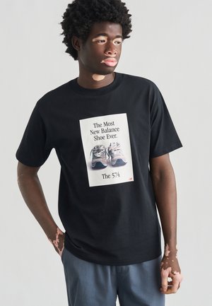 Potiskana majica - black