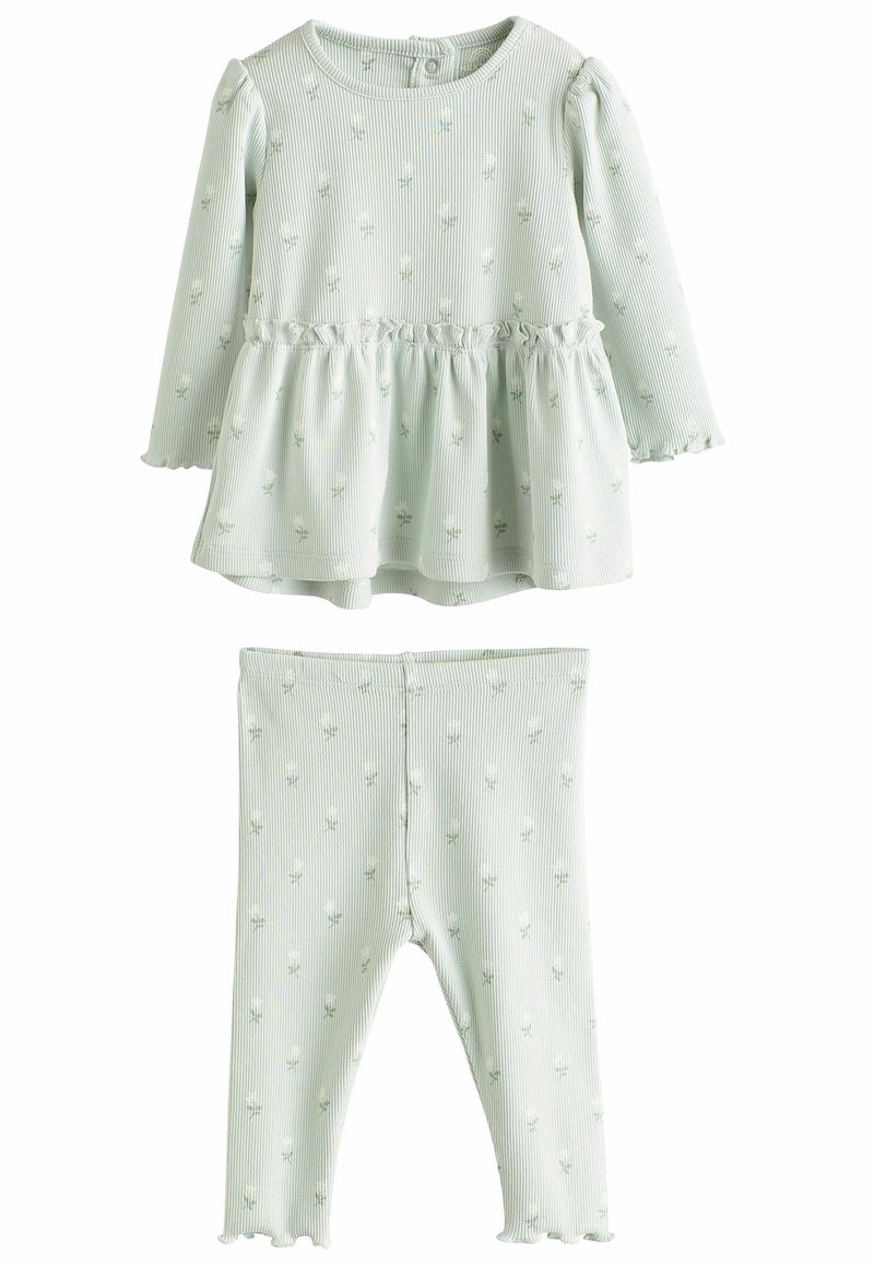 Next SET - Ilgarankovis viršutinės dalies drabužis - sage green