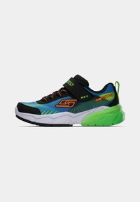 Skechers THERMOFLUX 2.0 - Sneaker low - blue/lime/black/orange