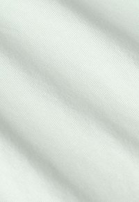 Tissu texturé d'un vert pâle doux, présentant une surface lisse avec de subtiles lignes diagonales et un motif de tissage uniforme.