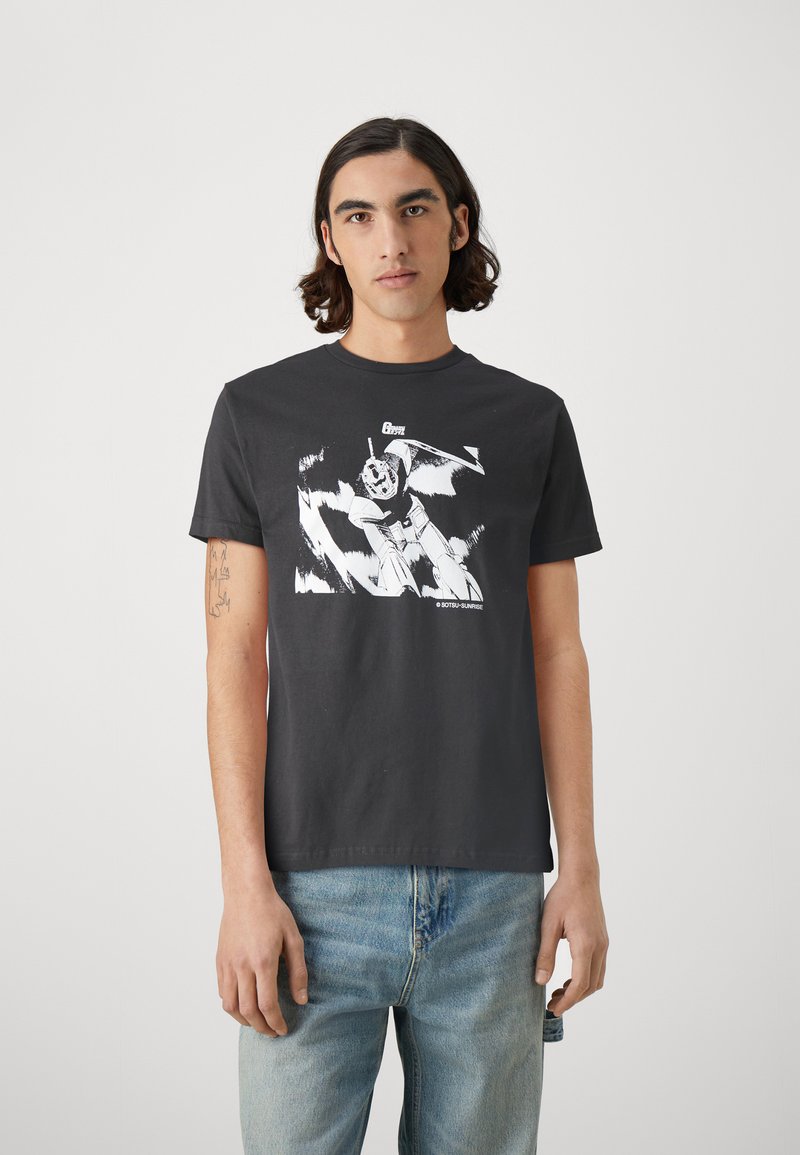 HUF GUNDAM RISING TEE UNISEX - T-shirt print - black
