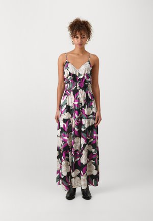 Gap Tall TIERED MAXI - Maxikleid - black