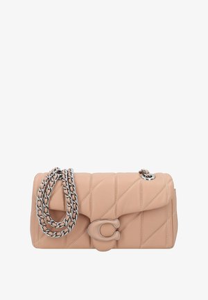 COACH QUILTED COVERED TABBY WITH CHAIN - Rankinė - lh/buff