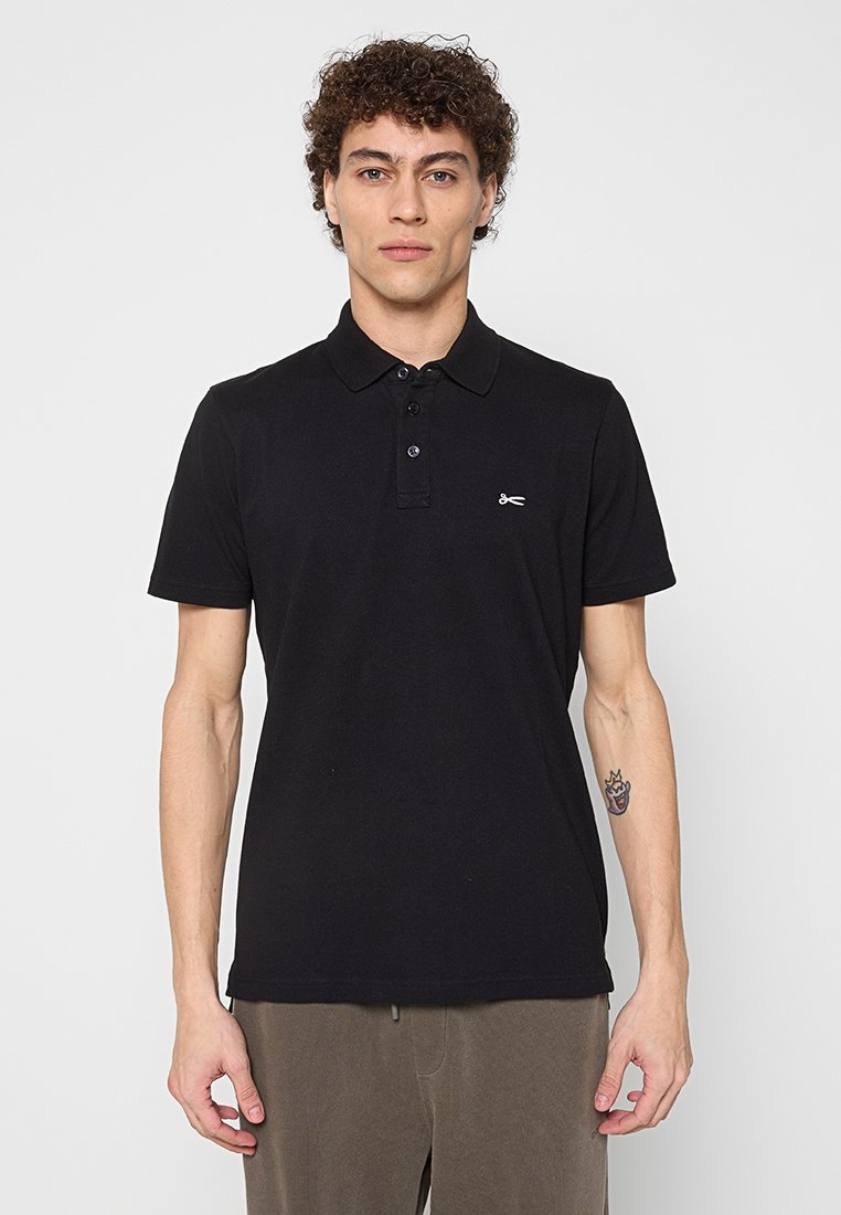 Denham Poloshirt zwart Denham Poloshirt zwart