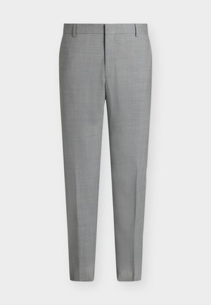 Calvin Klein, MICRO BARLEYCORN SLIM - Trousers - quiet gray