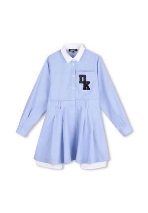 DKNY, ROBE MANCHES LONGUES - Robe chemise - bleu ciel