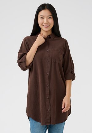 Kaffe NAYA - Blus - chocolate brown