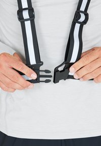 Endurance REFLEKTORWESTE EXERCISE  - Fitness / jooga - black