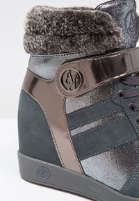 Armani Jeans Vysoké tenisky - anthracite