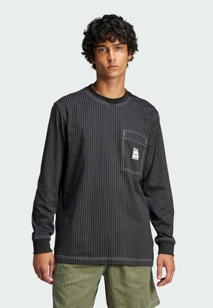 WABASH LONG SLEEVE - Long sleeved top - black