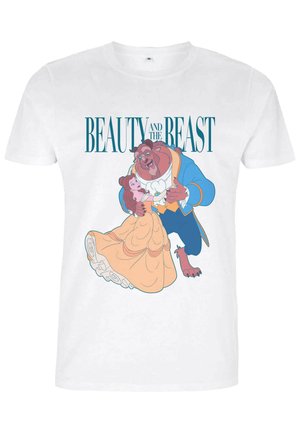 BEAUTY & THE BEAST VINTAGE BEAUTY UNISEX - T-shirt z nadrukiem