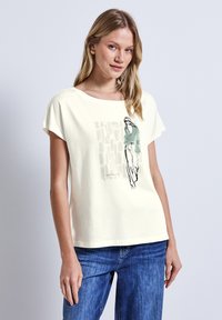 Street One - Print T-shirt - weiß Thumbnail Image 1