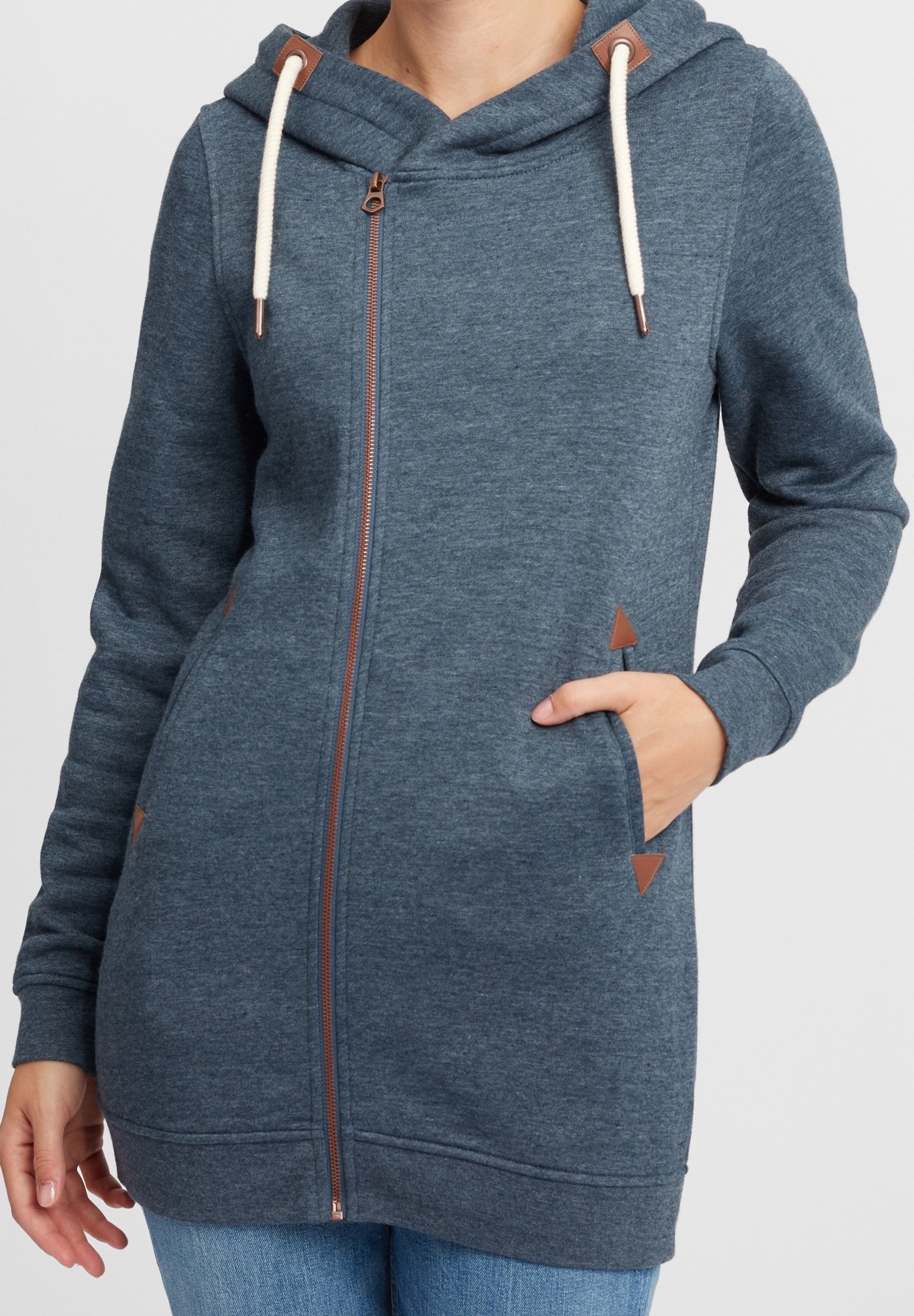 Oxmo OXANDREA - Felpa con cappuccio - black/nero