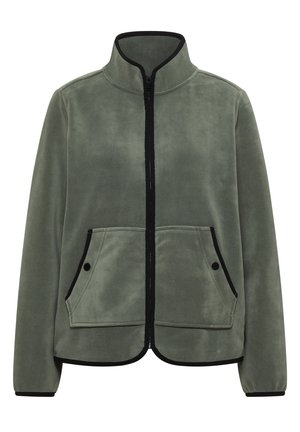 Cecil, Giacca in pile - shadow khaki