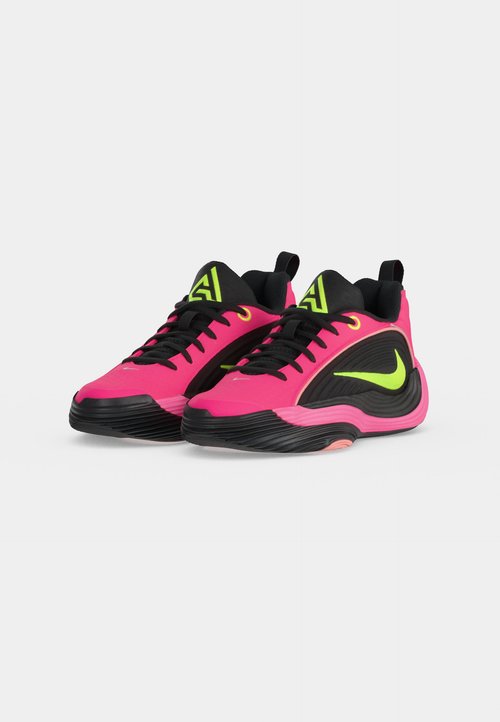 Nike GIANNIS IMMORTALITY 5 UNISEX - Basketball shoes - hyper pink/volt/oracle pink/black/metallic silver-coloured — foto 3