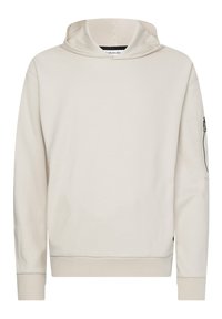 Calvin Klein RELAXED - Felpa con cappuccio - stony beige