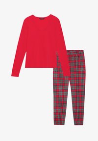 Unselected, red