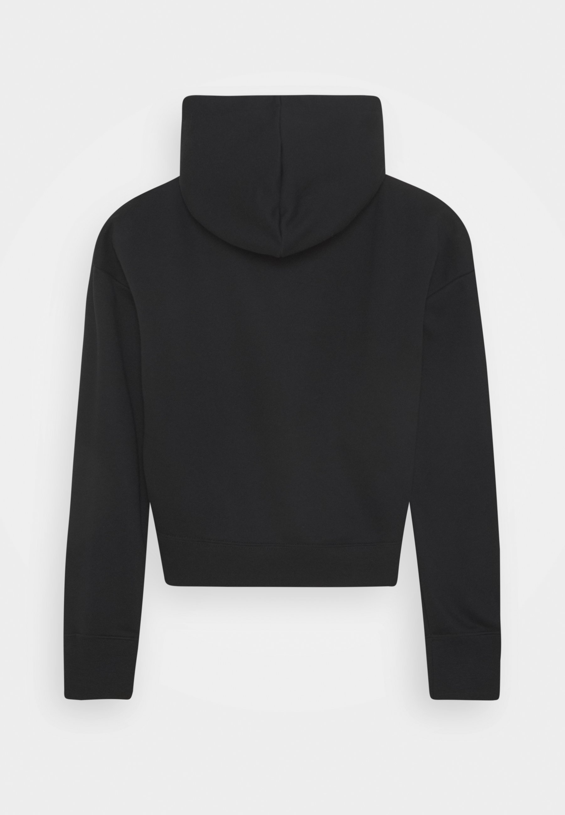 Nike Sportswear AIR CROP HOODIE Kapuzenpullover black Nike Sportswear AIR CROP HOODIE Kapuzenpullover black