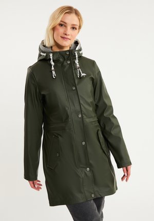 SCHMUDDELWEDDA ALTIPLANO - Waterproof jacket - dunkeloliv