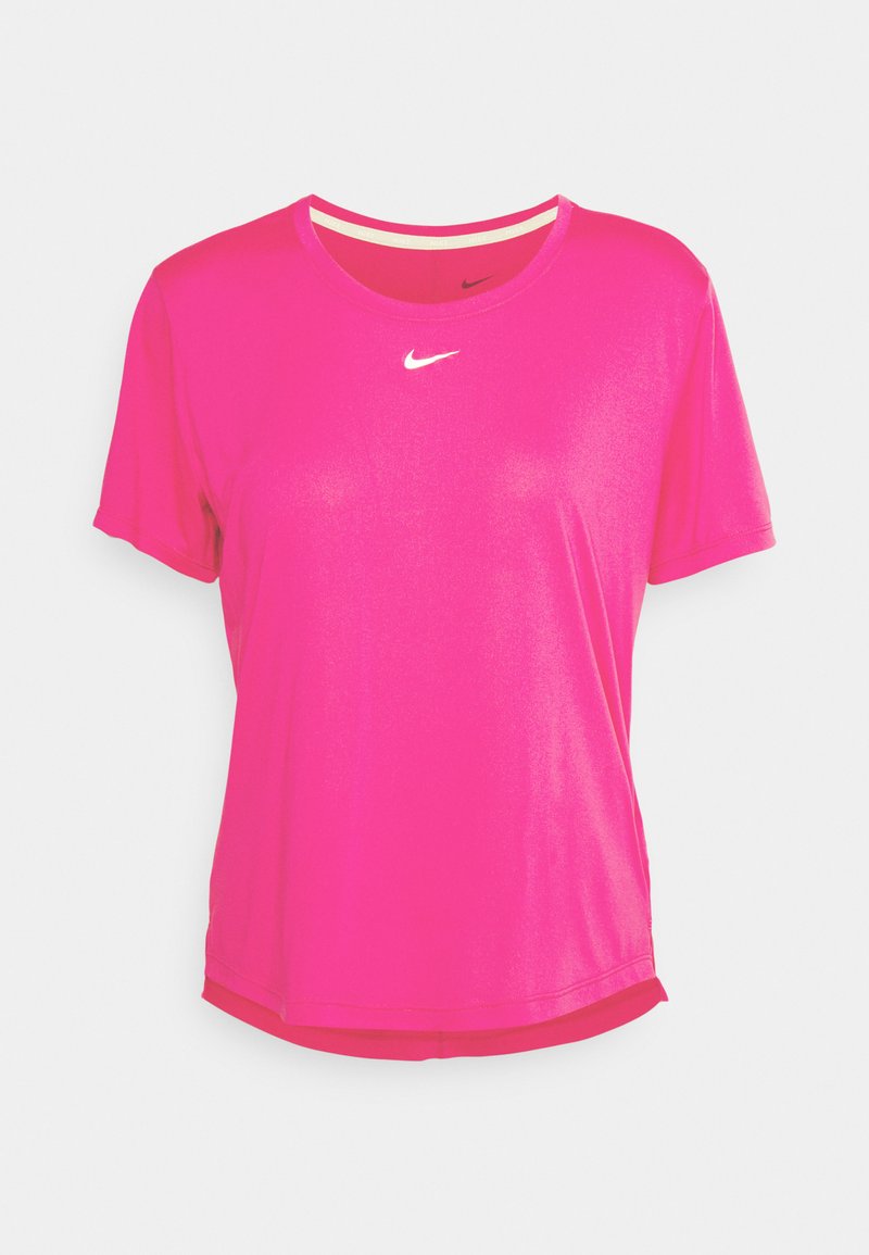 hot pink and blue nike shirt